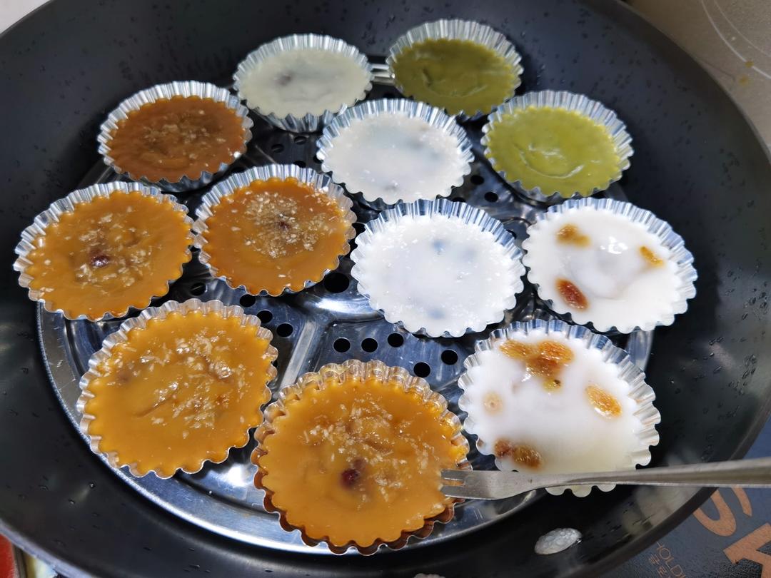 【港式小吃在家做】怀旧红豆钵仔糕 砵仔糕