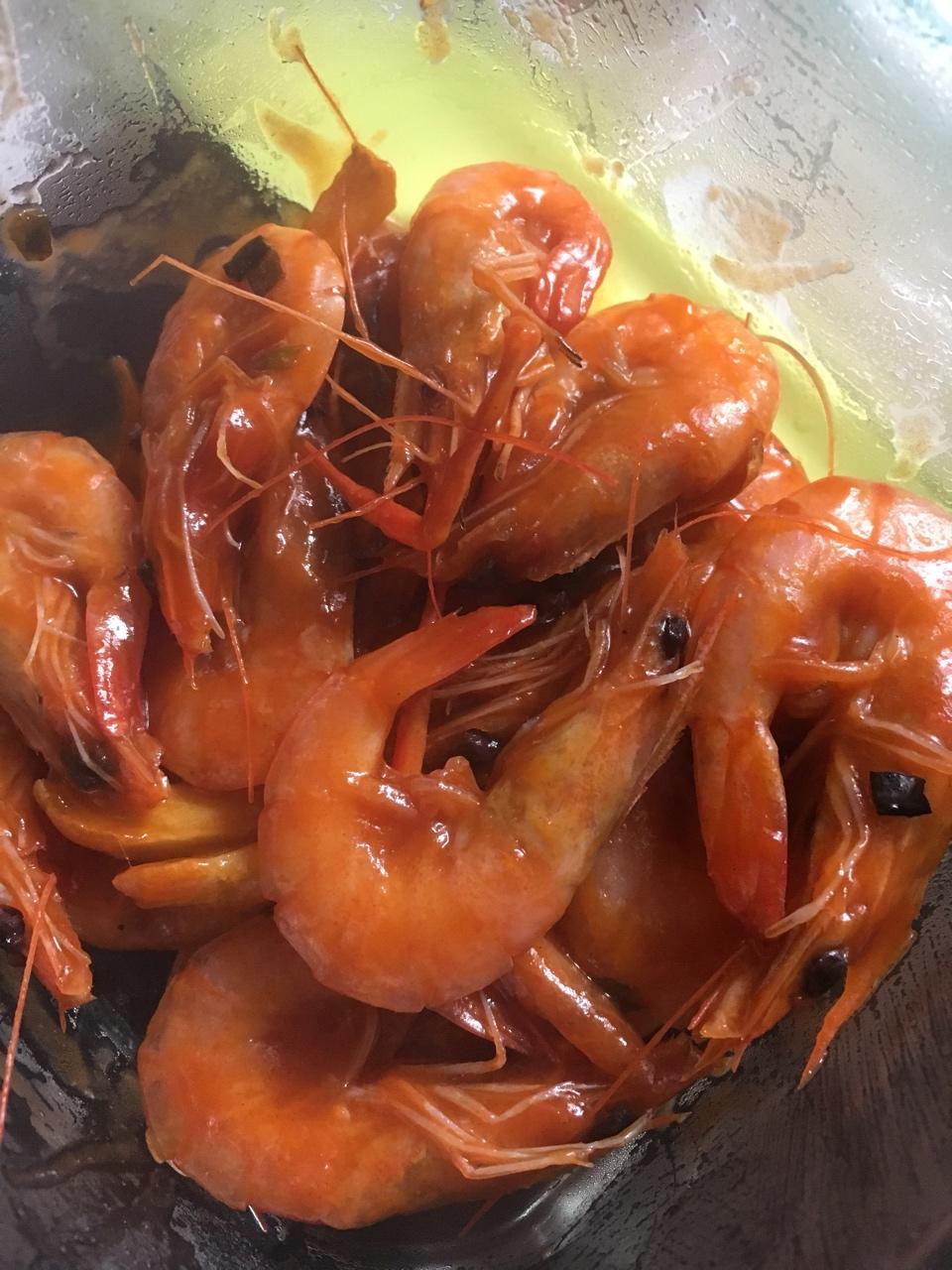 黄晓明茄汁大虾－中餐厅