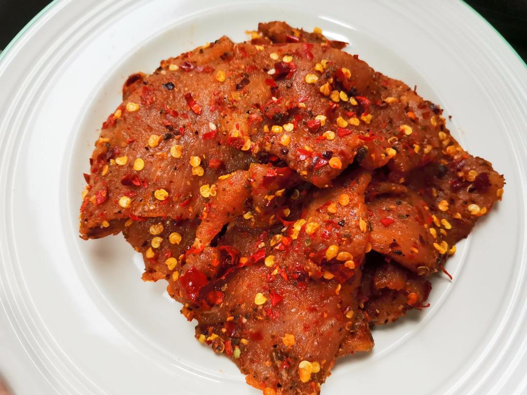 #重庆麻辣火锅#腌制麻辣牛肉片