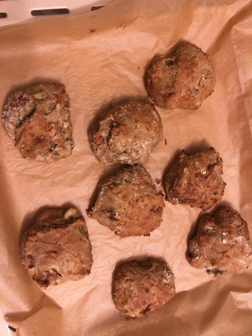 荞麦香蕉红糖司康