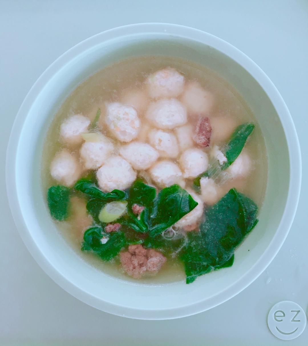 黄瓜鸡肉丸子汤 宝宝辅食食谱