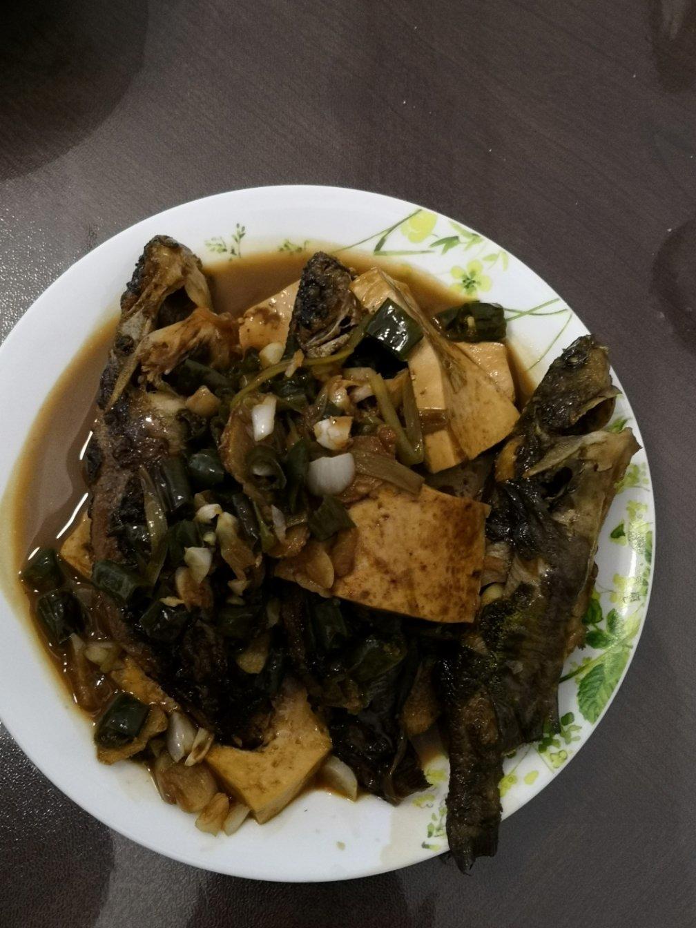 黄骨鱼闷豆腐