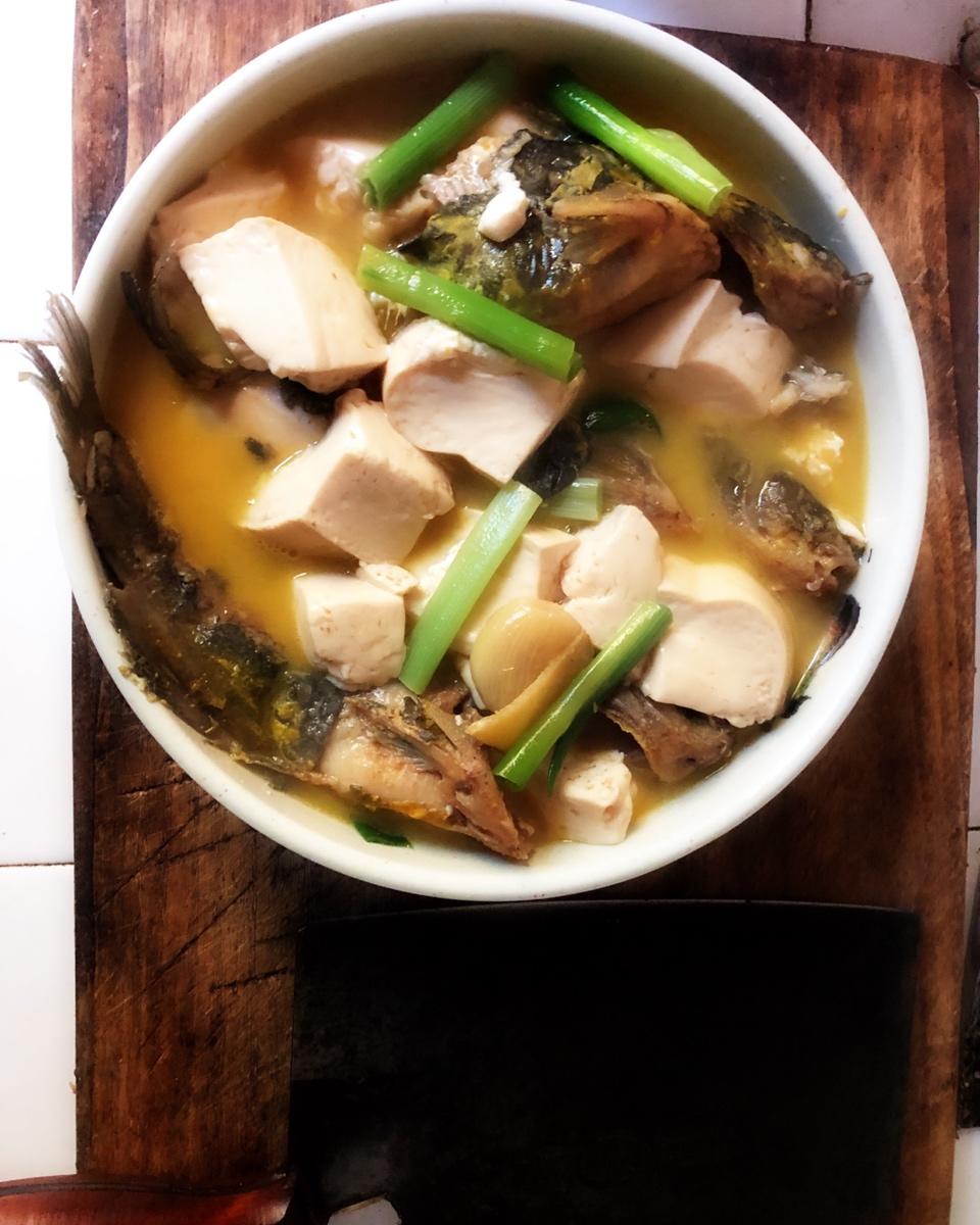 黄骨鱼炖豆腐