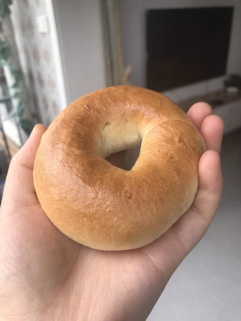 好吃的南瓜核桃仁贝果