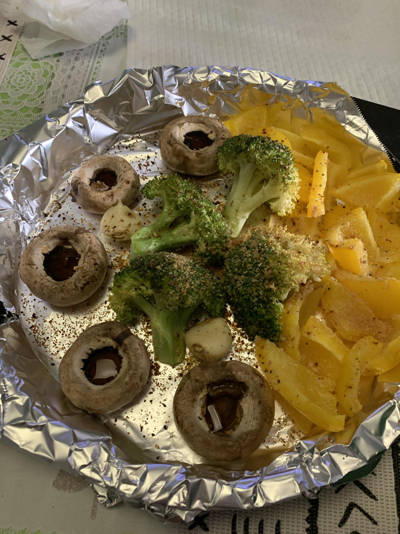 高颜值超简单烤蔬菜