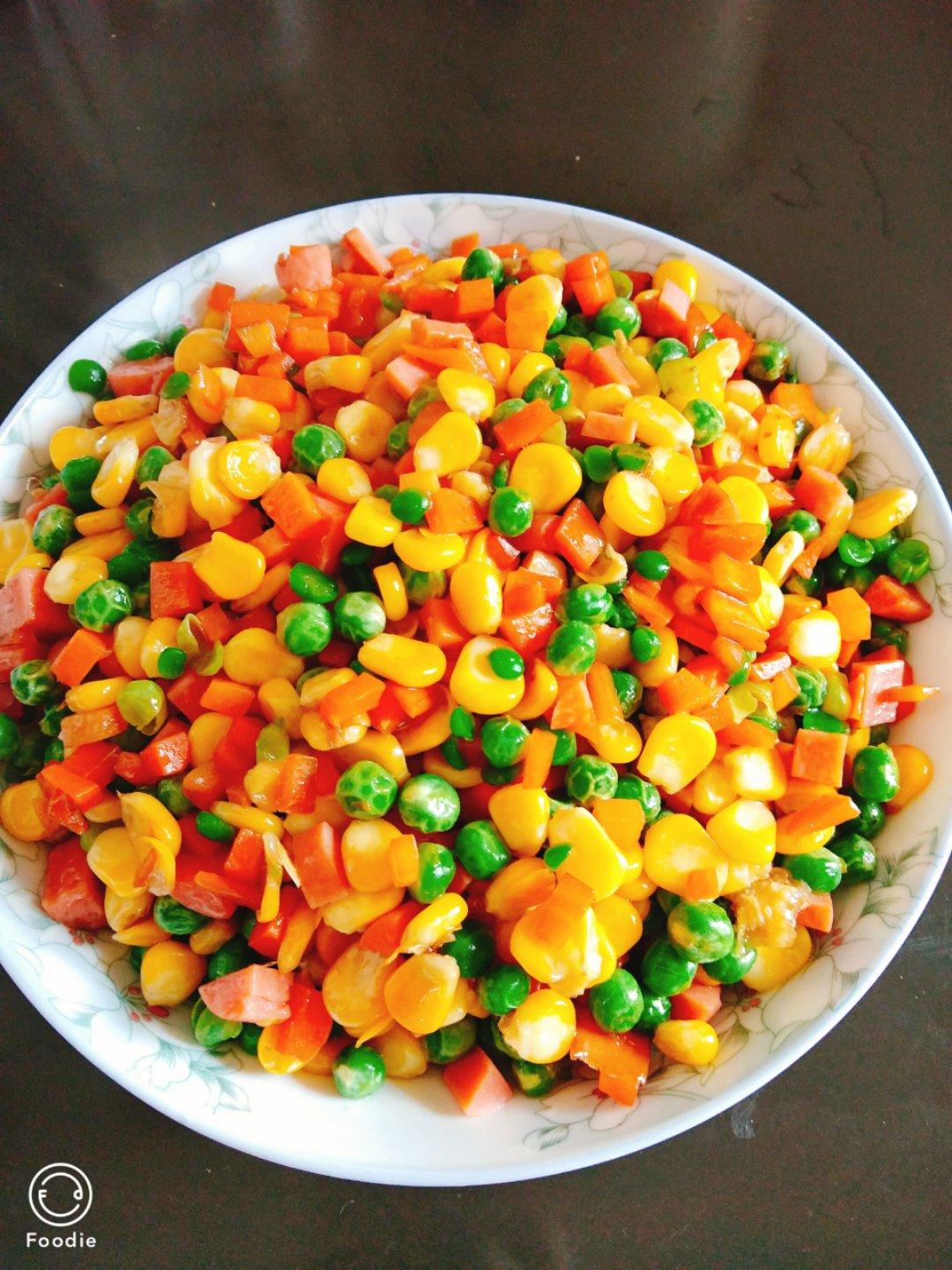 一凉方园做的香甜玉米粒