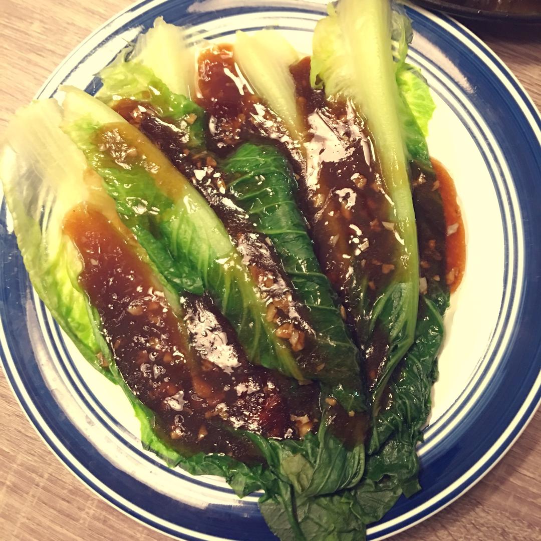 家常菜 蚝油生菜