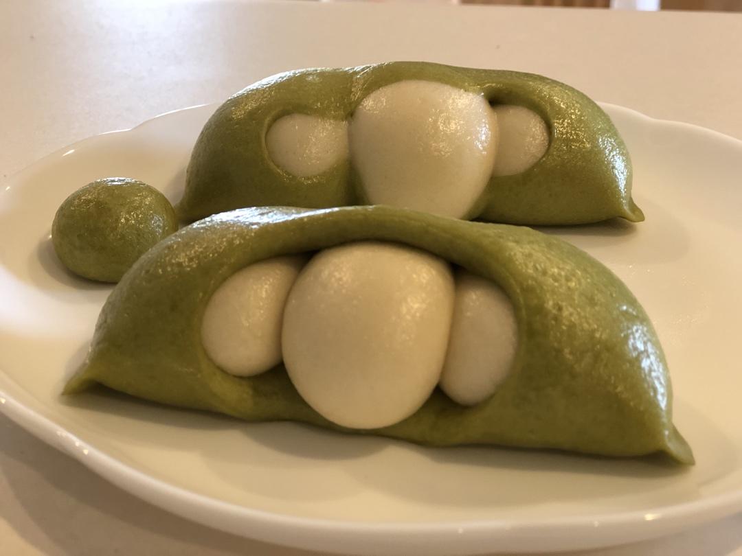 豌豆荚馒头