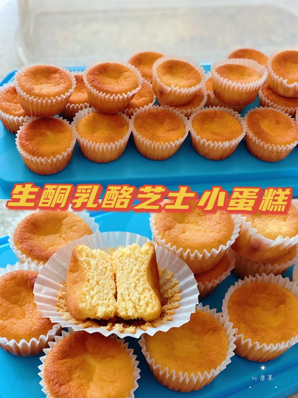 低碳芝士小蛋糕小美版（生酮友好）的做法