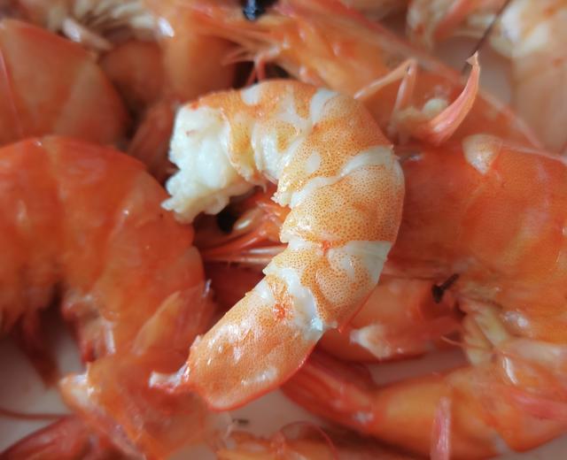 葱姜㸆虾的做法