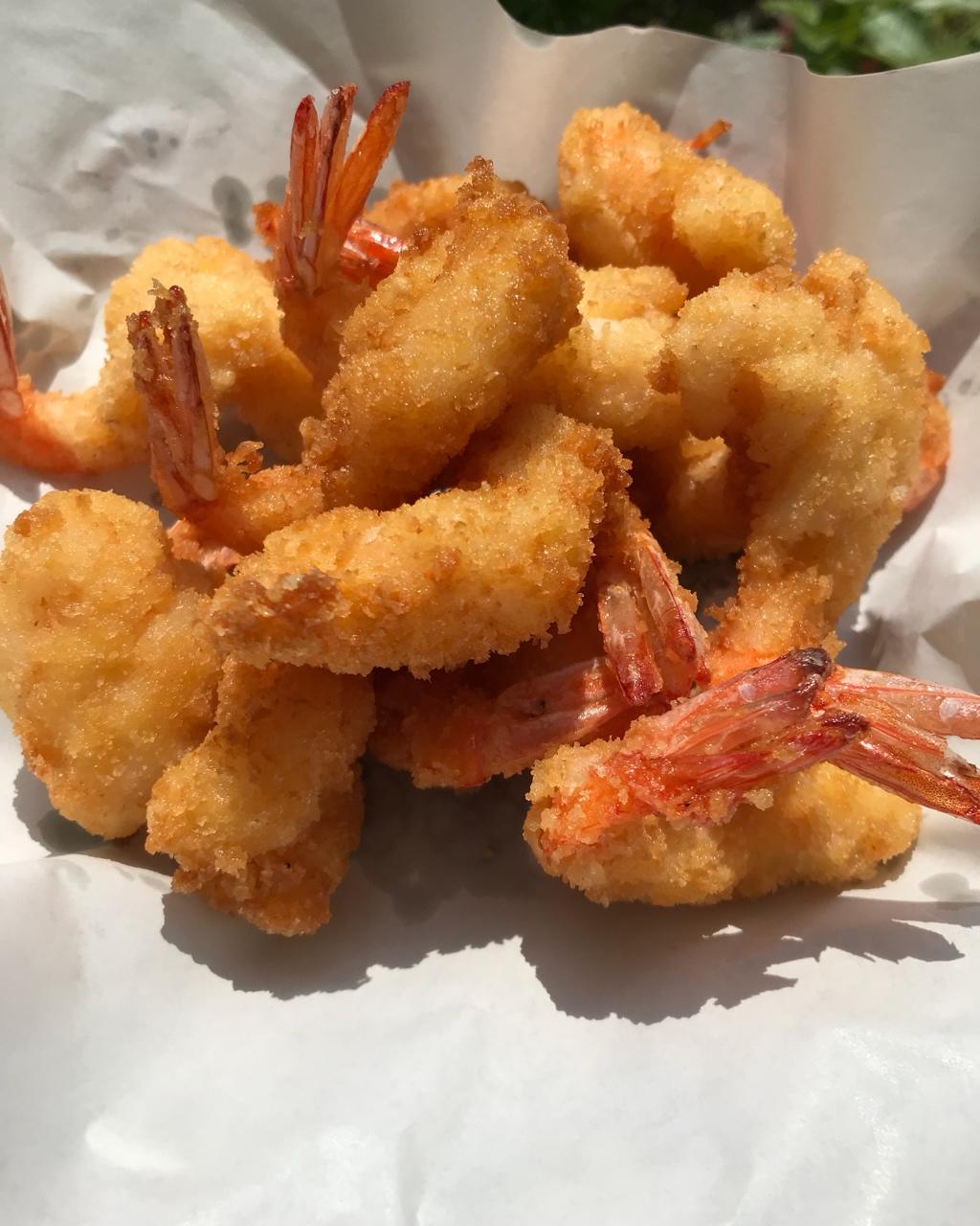 面包糠炸虾