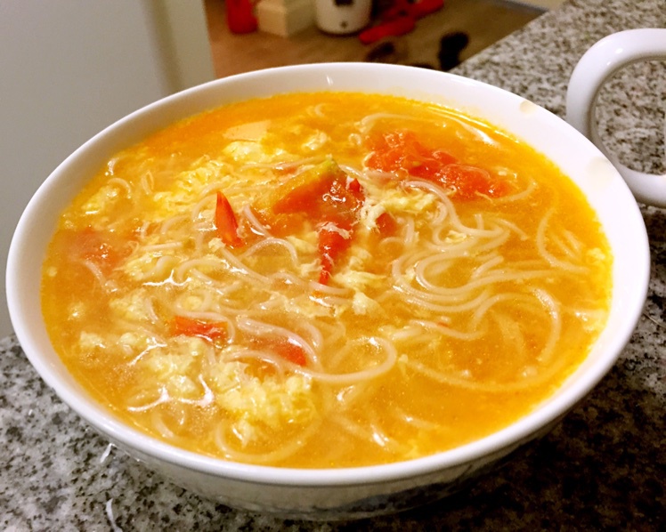 西红柿鸡蛋面