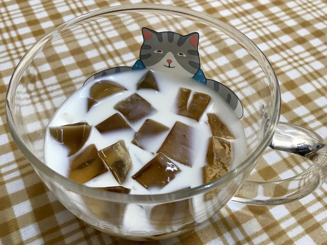 白桃乌龙茶冻