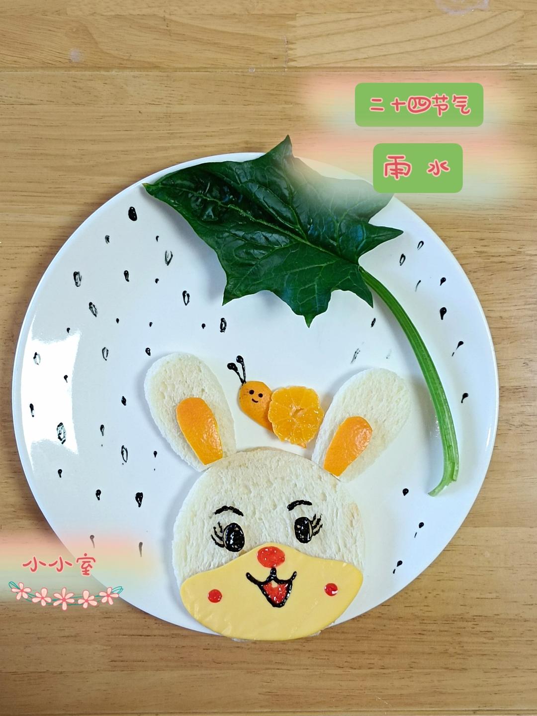 【餐盘画】二十四节气之雨水