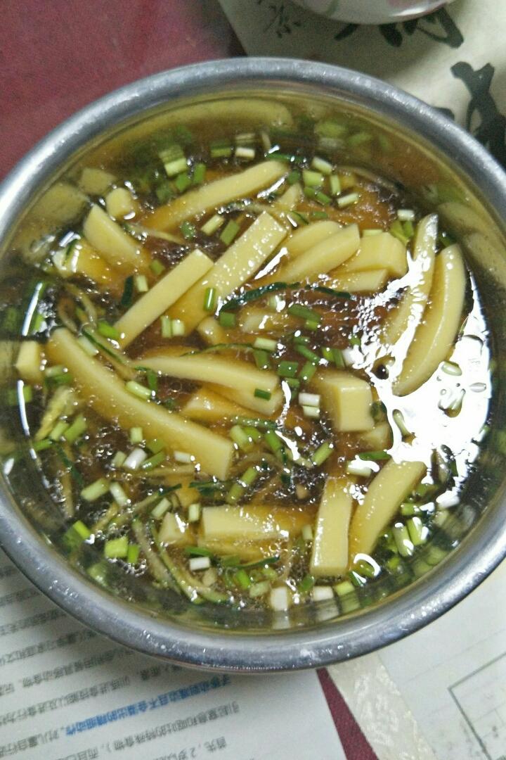 七叶一枝花花花做的自制凉粉