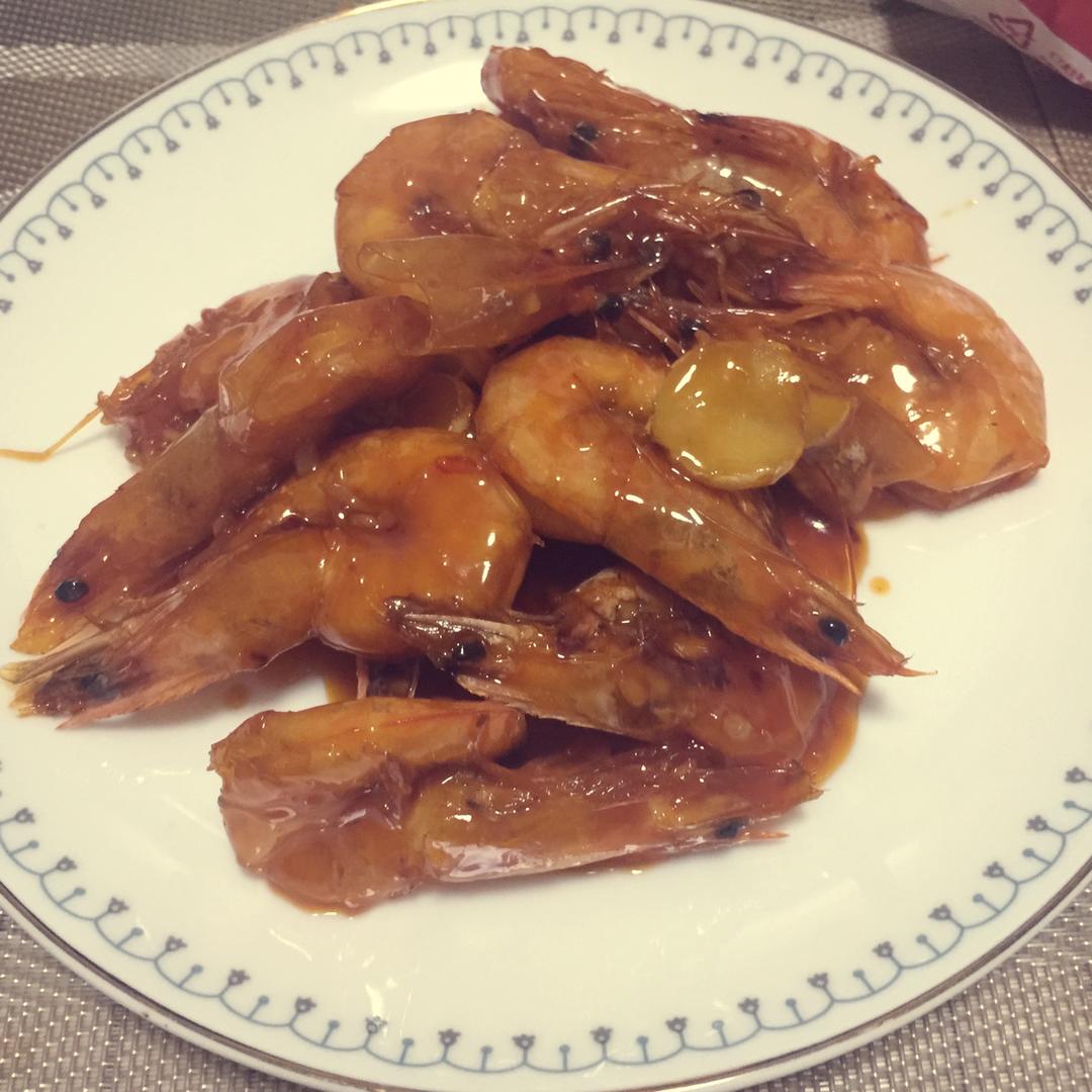 泰汁焖虾
