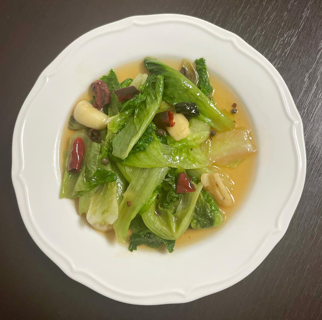 清炒生菜