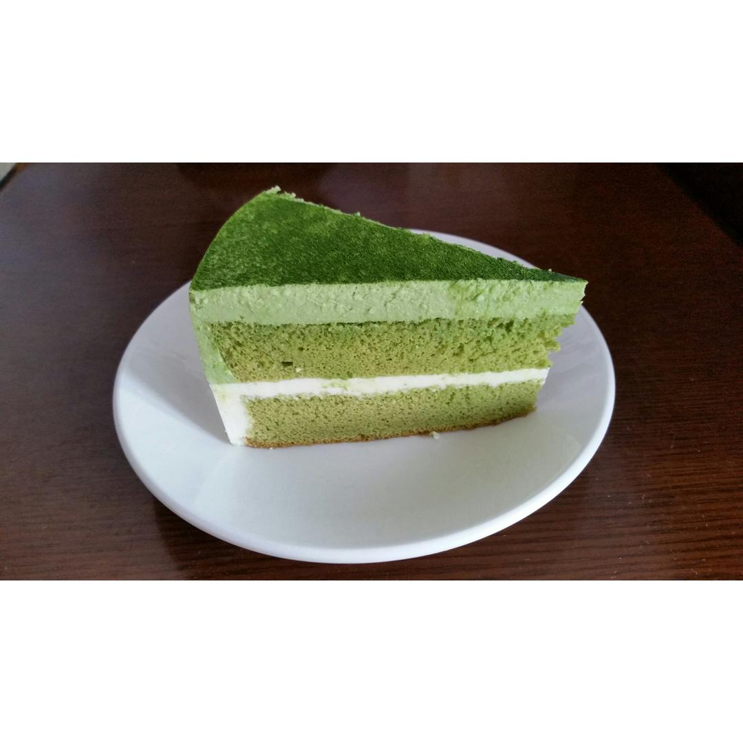 抹茶双享慕斯