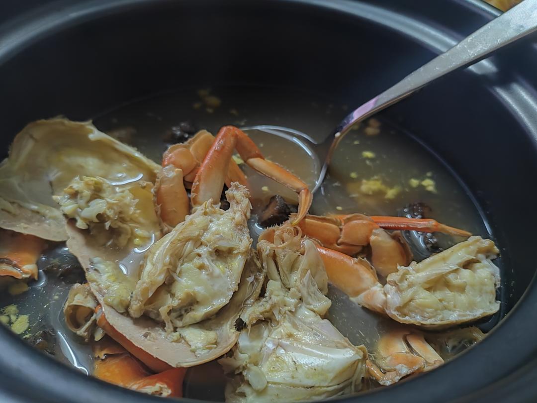 青蟹生地汤