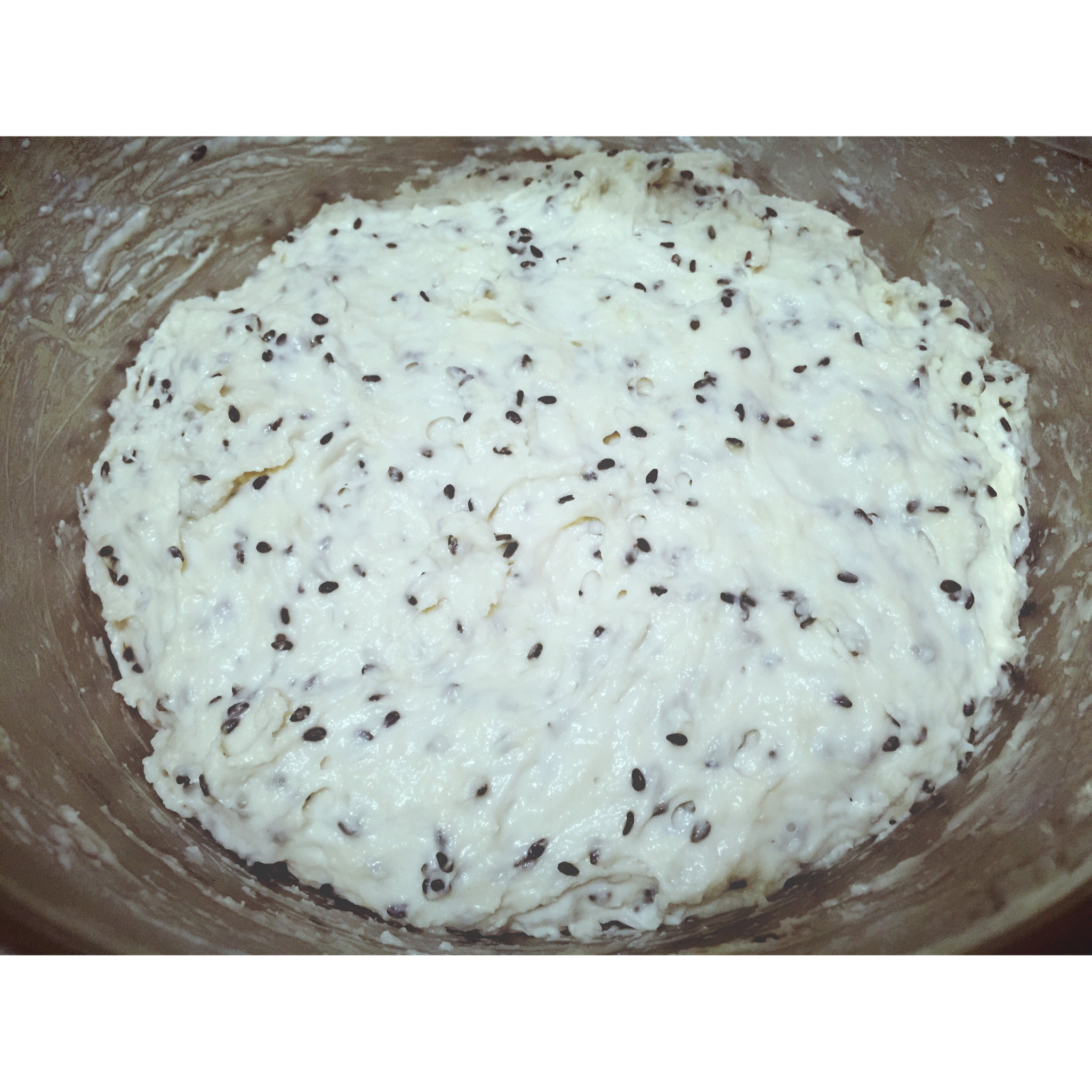 健康黑芝麻面包（免揉）