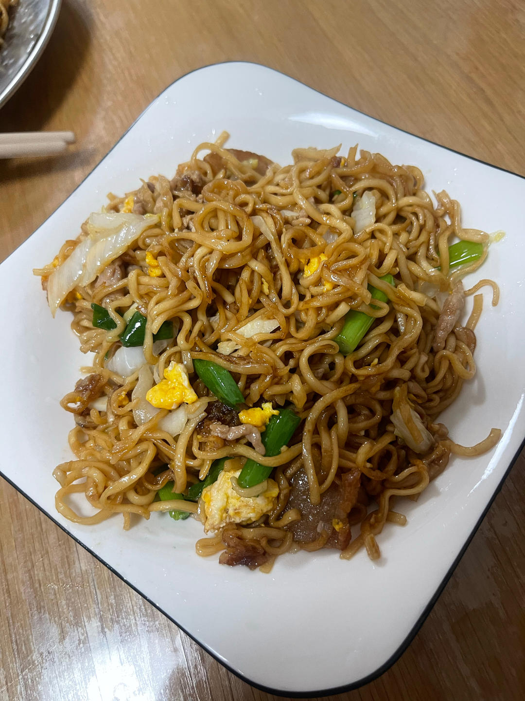 大排档炒面—超简单！