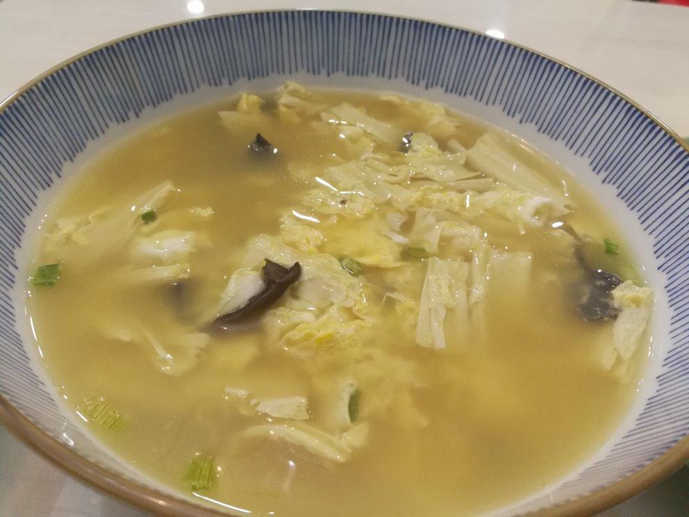 腐竹木耳蛋花汤