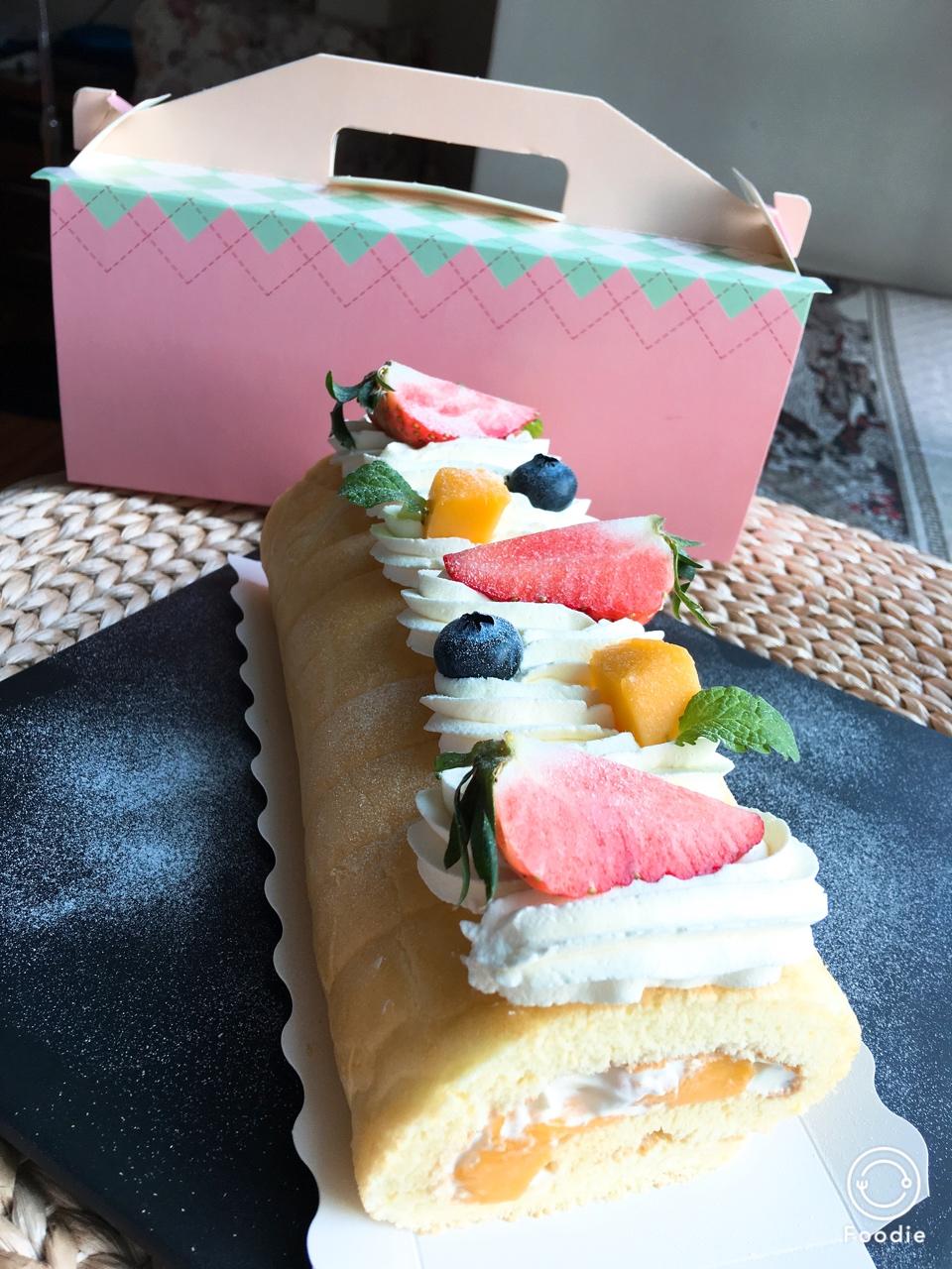 肥而不腻的超厚瑞士卷