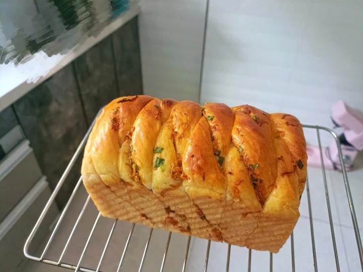 肉松香葱吐司（四种整形手法）