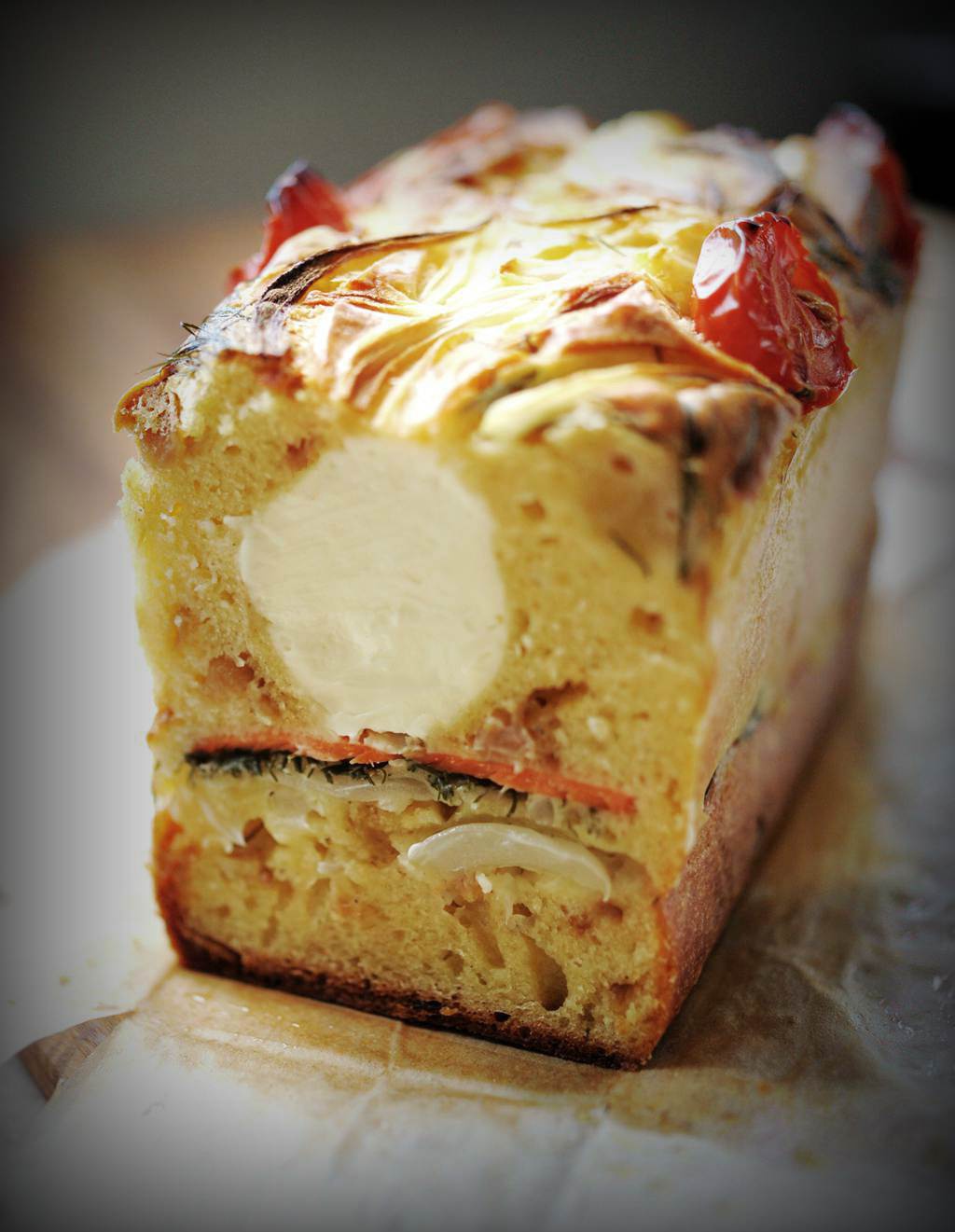 凉公子做的法式咸味磅蛋糕