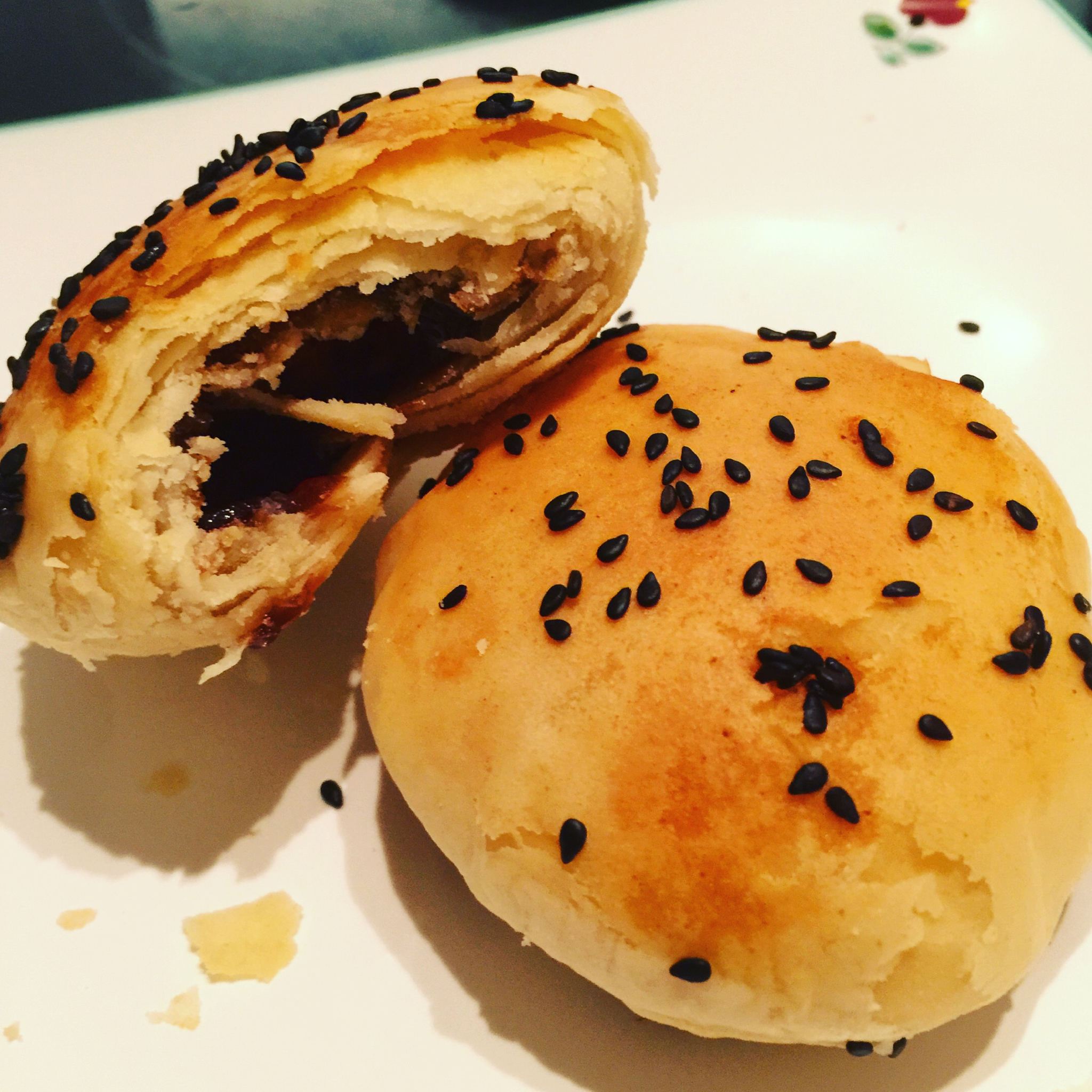 会掉渣，会爆浆的红糖烧饼