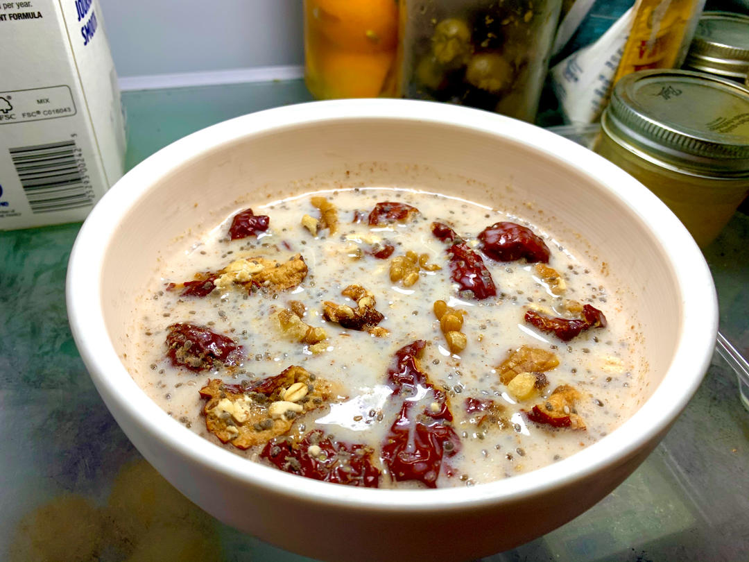【救命早餐】隔夜燕麦粥 Overnight oatmeal