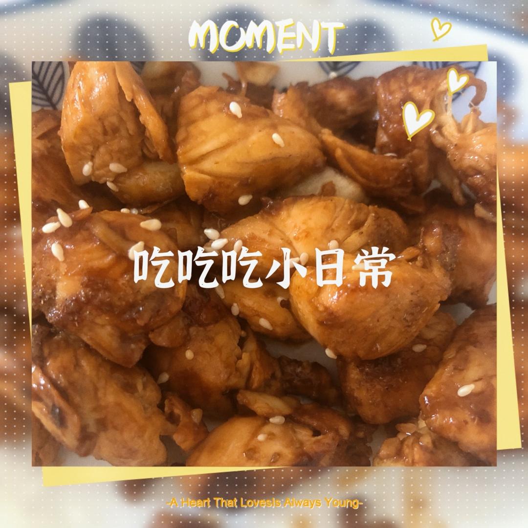 孜然蒜香鸡胸肉