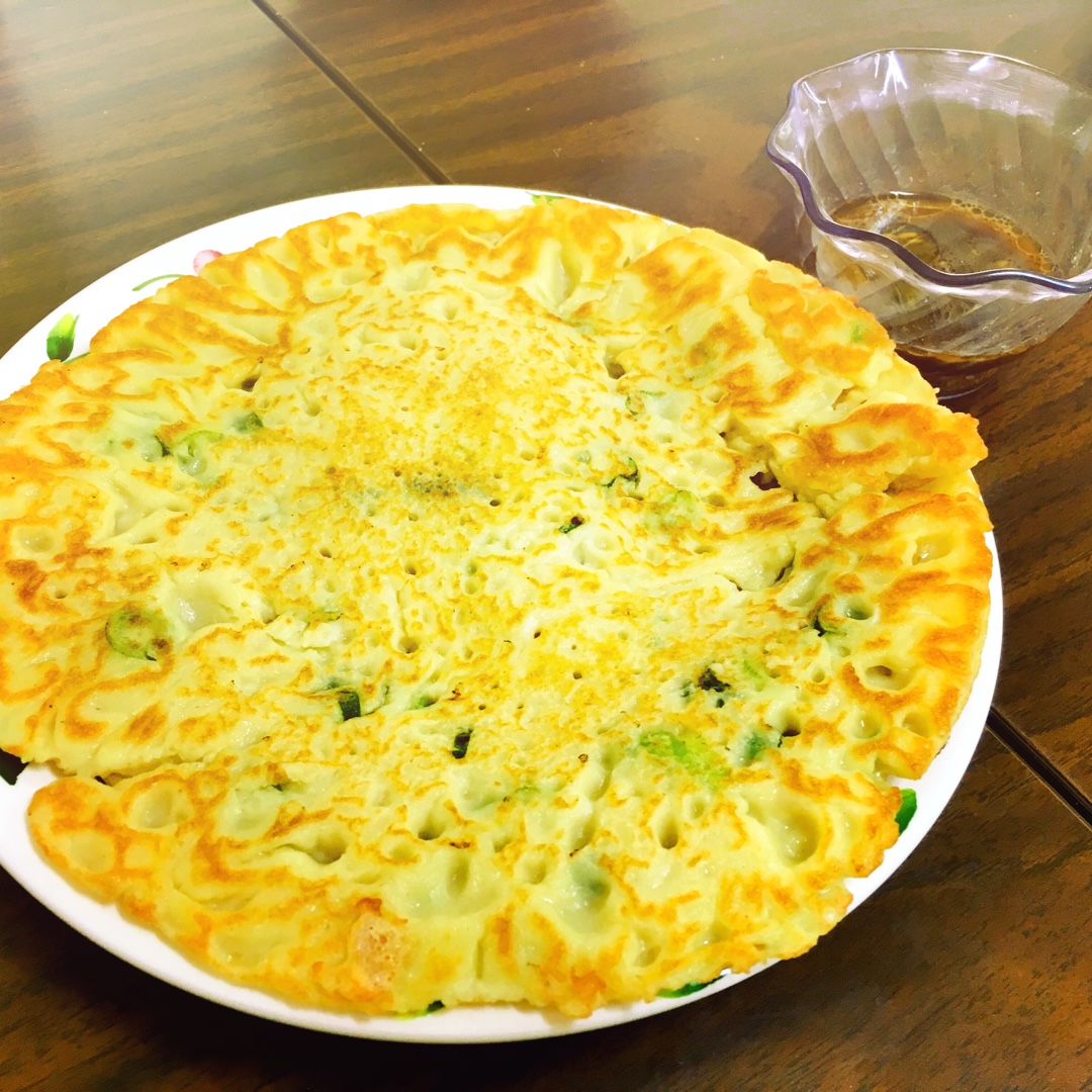 葱花鸡蛋饼