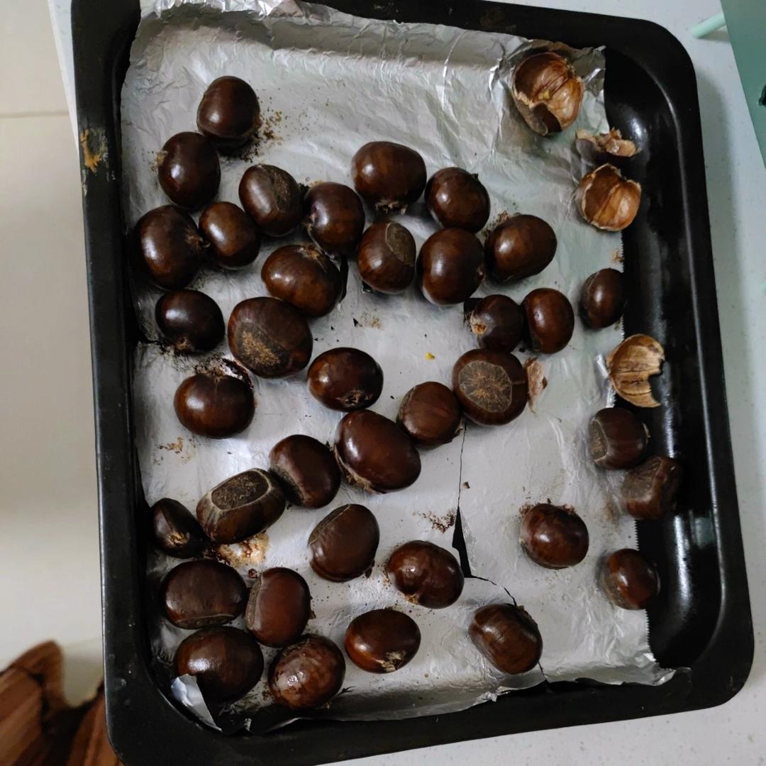 烤箱版栗子
