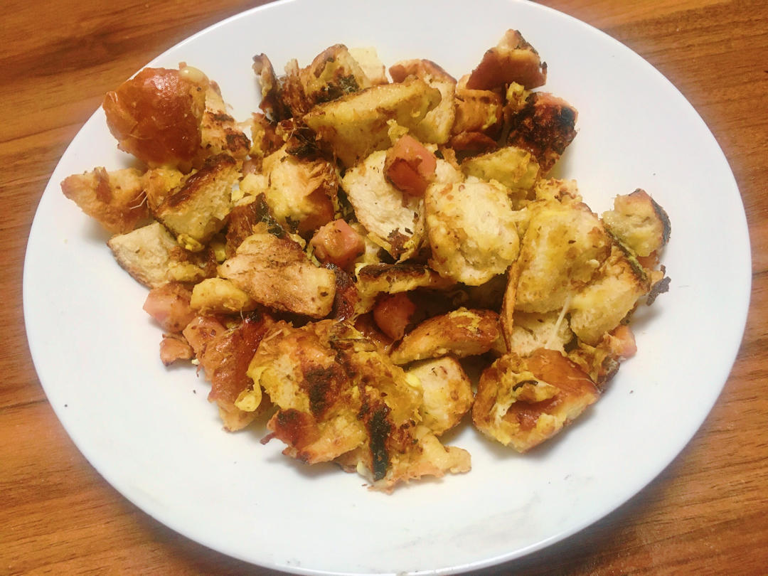 快手餐芝士馒头面包碎