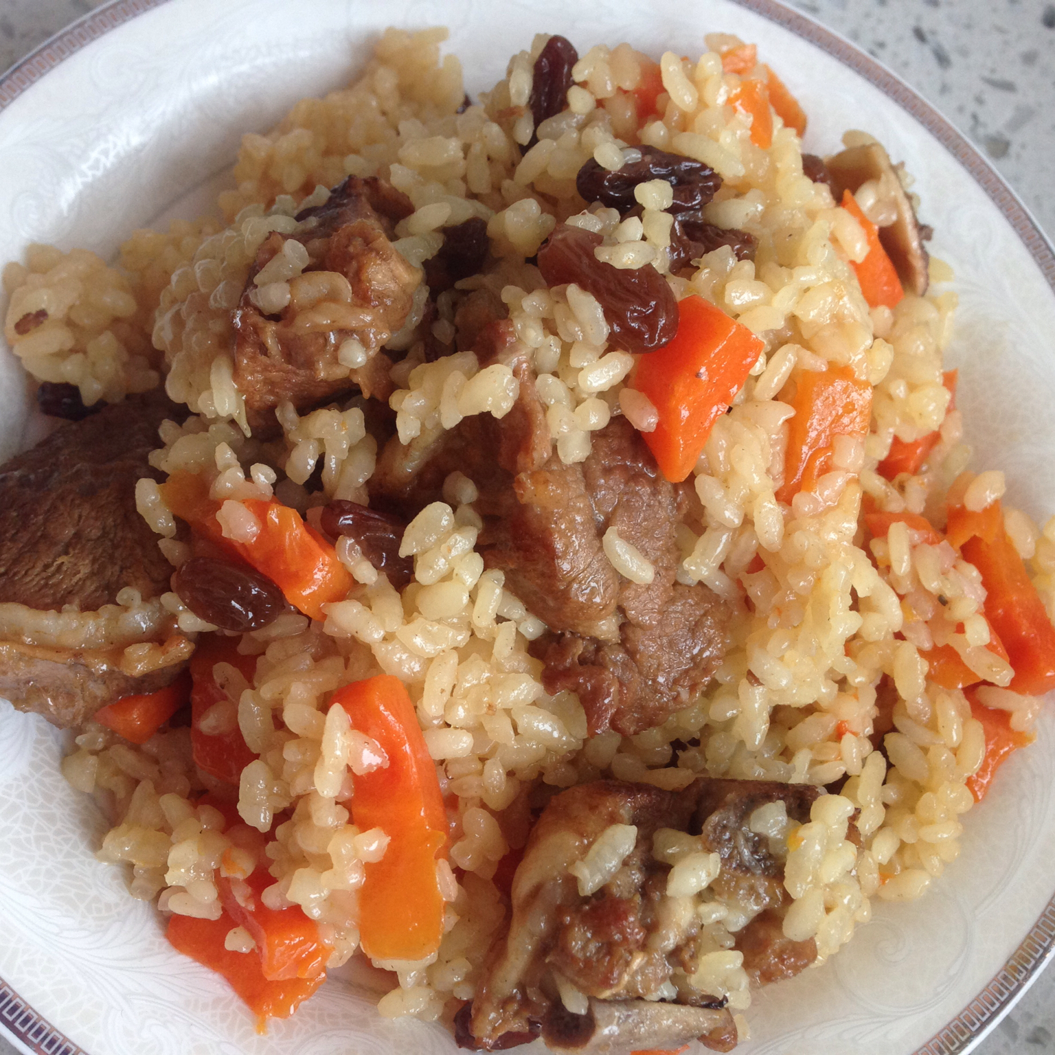 糖小豆_8qdg做的羊肉抓饭