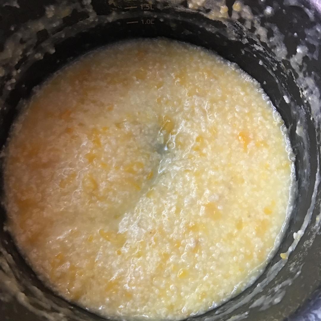 电饭煲版南瓜小米粥