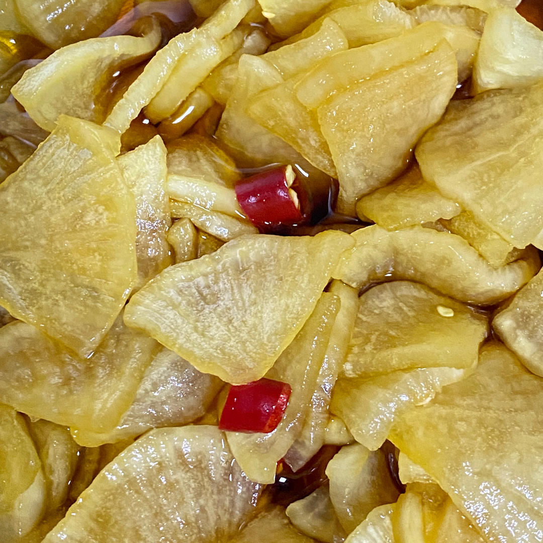 酸酸甜甜的腌萝卜