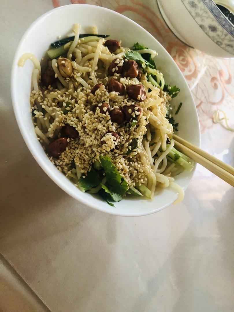 巨好吃㊙️酸辣凉拌面❗️十分钟搞定，简单快手❗️