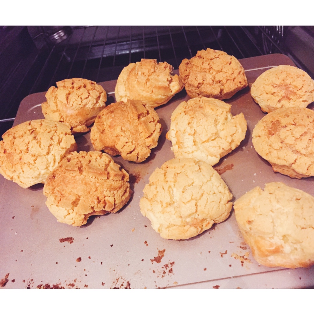 十分美味的酥皮泡芙