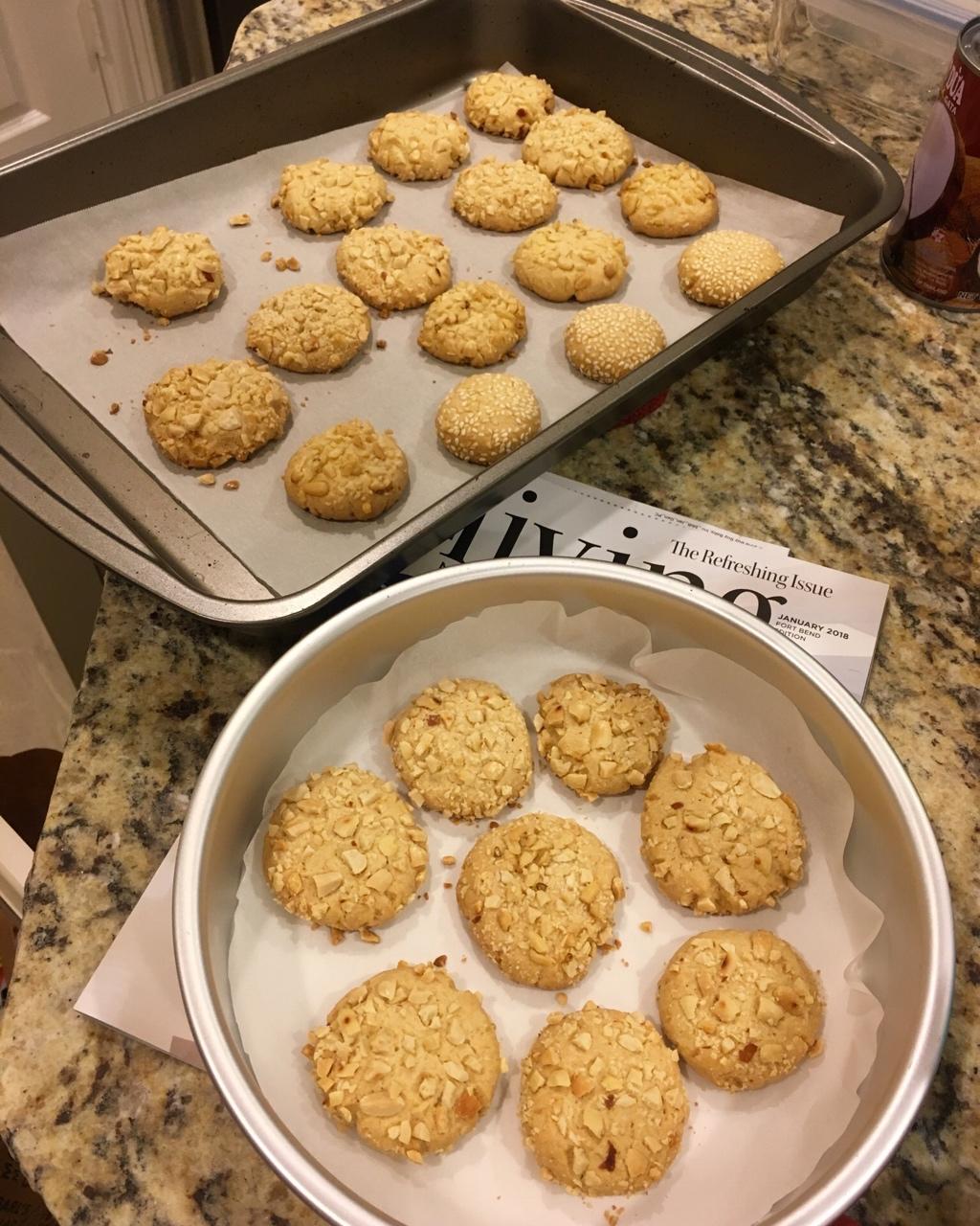 超级好吃的花生酥饼