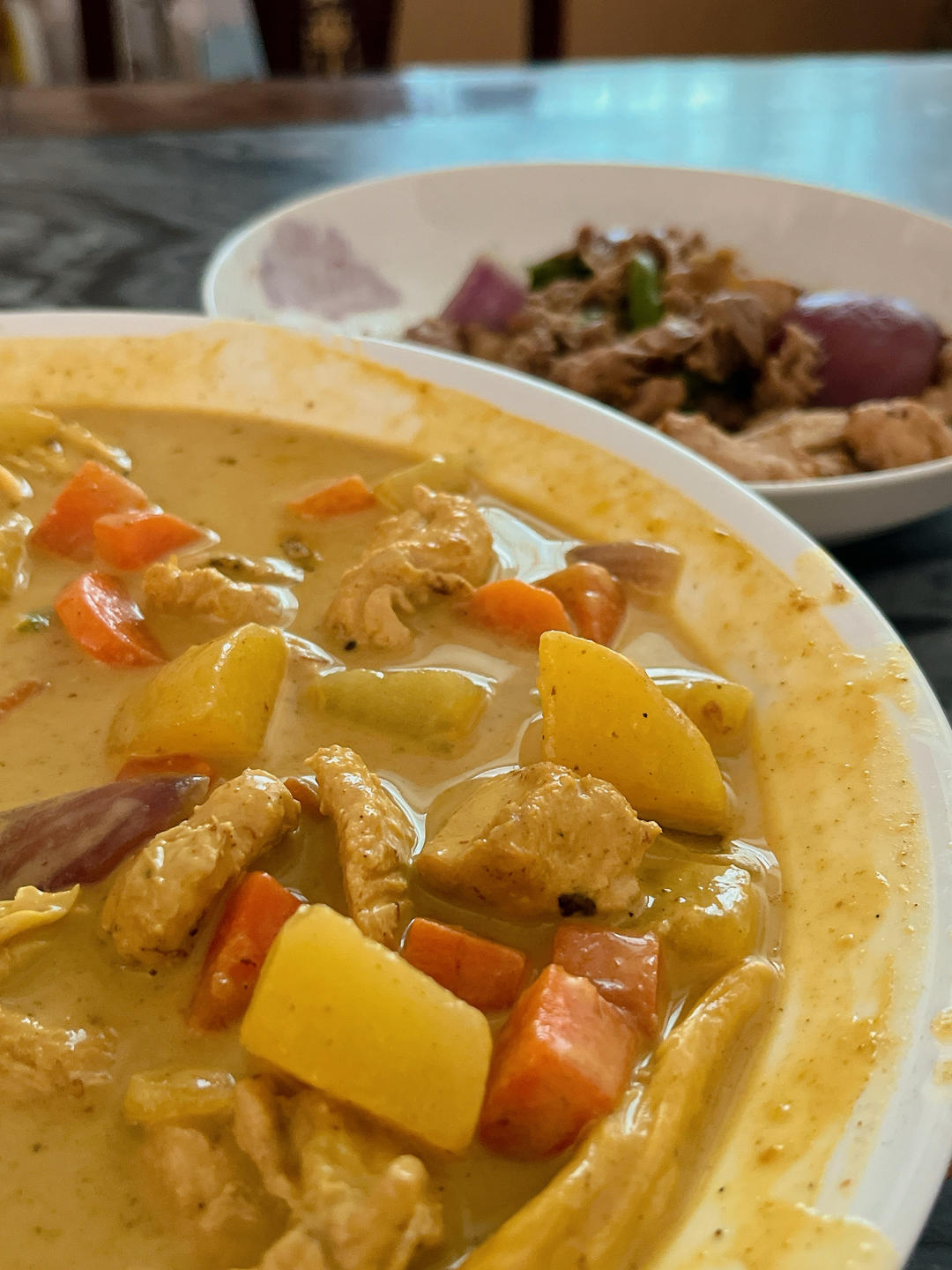 留学时的方子，泰国同学真传！——泰式咖喱鸡