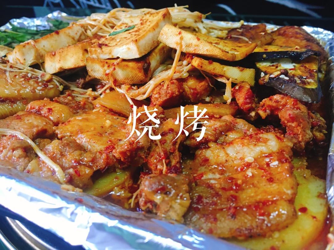 自制烤箱版烧烤，简单好吃过烧烤摊