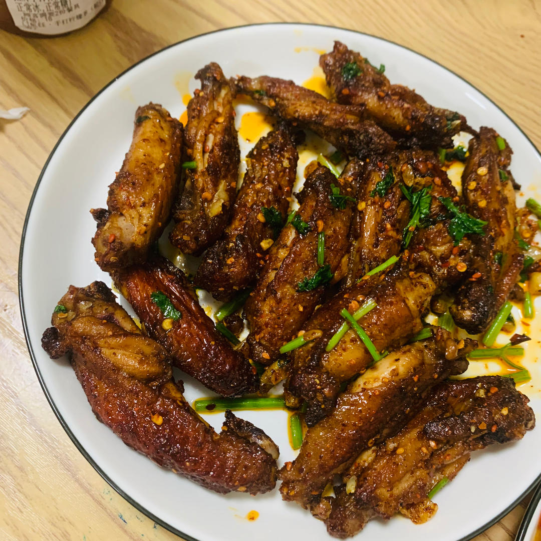 香辣鸡翅，解馋