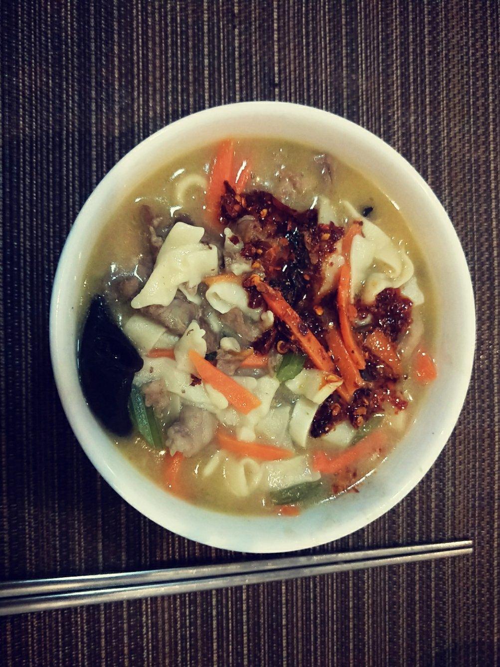 羊肉糊汤面（手擀面版）