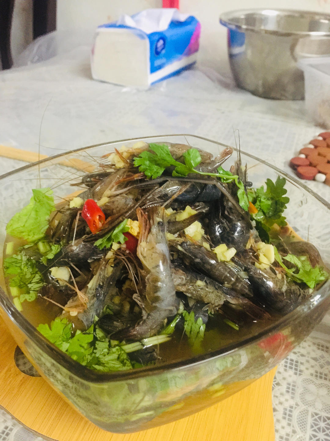 花雕熟醉冰镇小龙虾