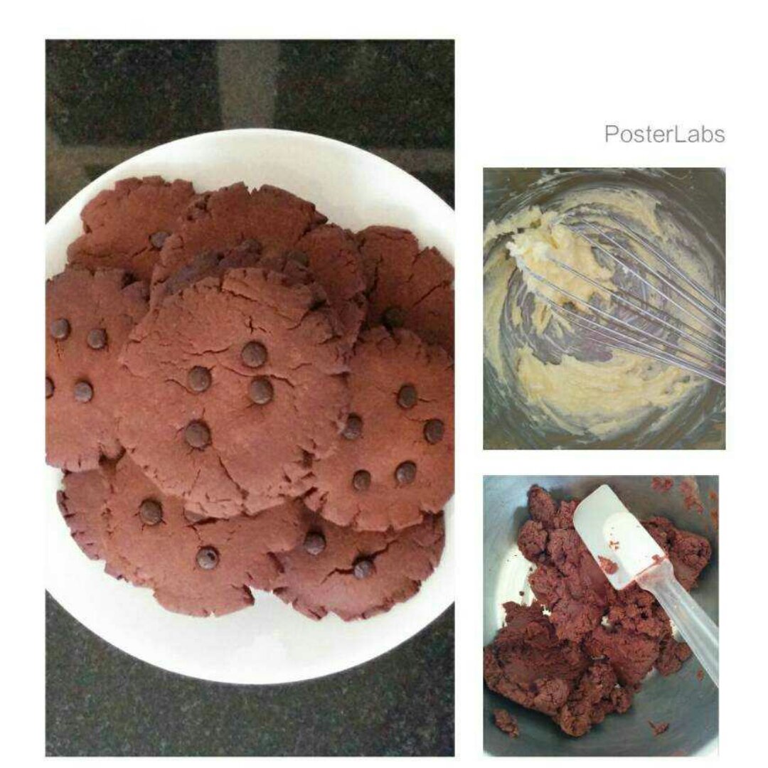 大块黑巧克力曲奇（君之配方）