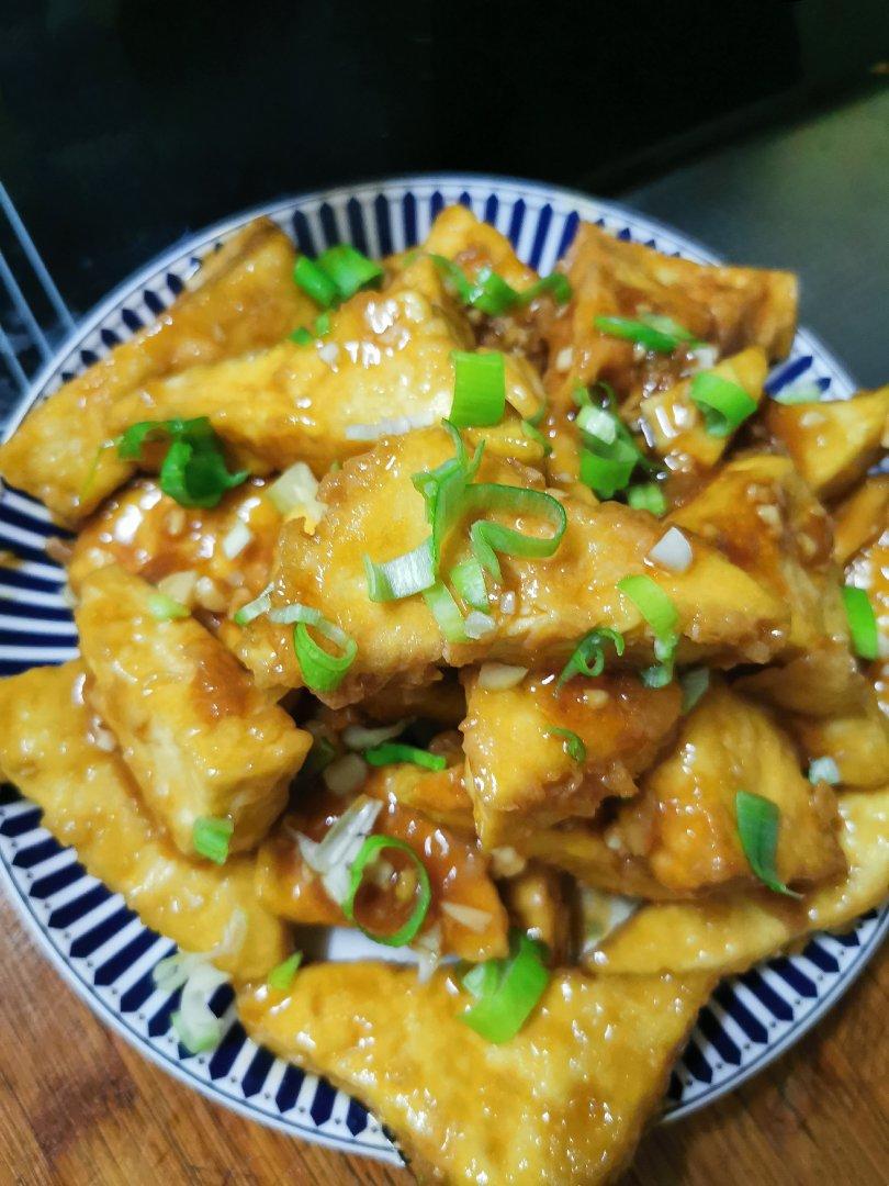 无敌好吃的香煎豆腐