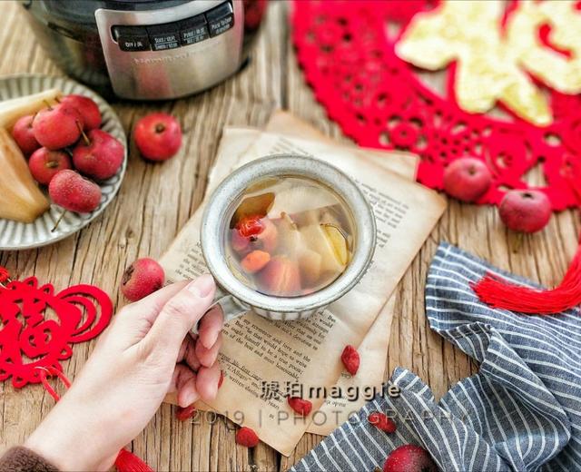 山楂雪莲果茶(家庭版)的做法