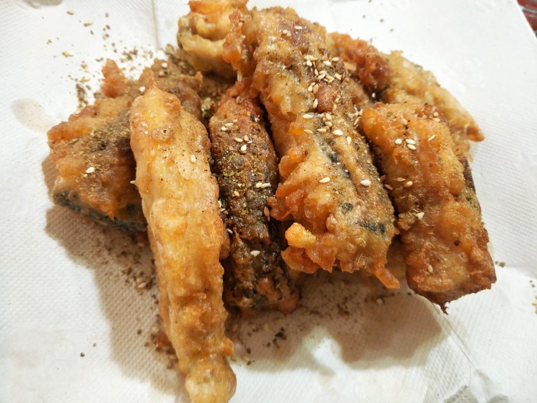 香酥炸鱼块＋红烧鱼块